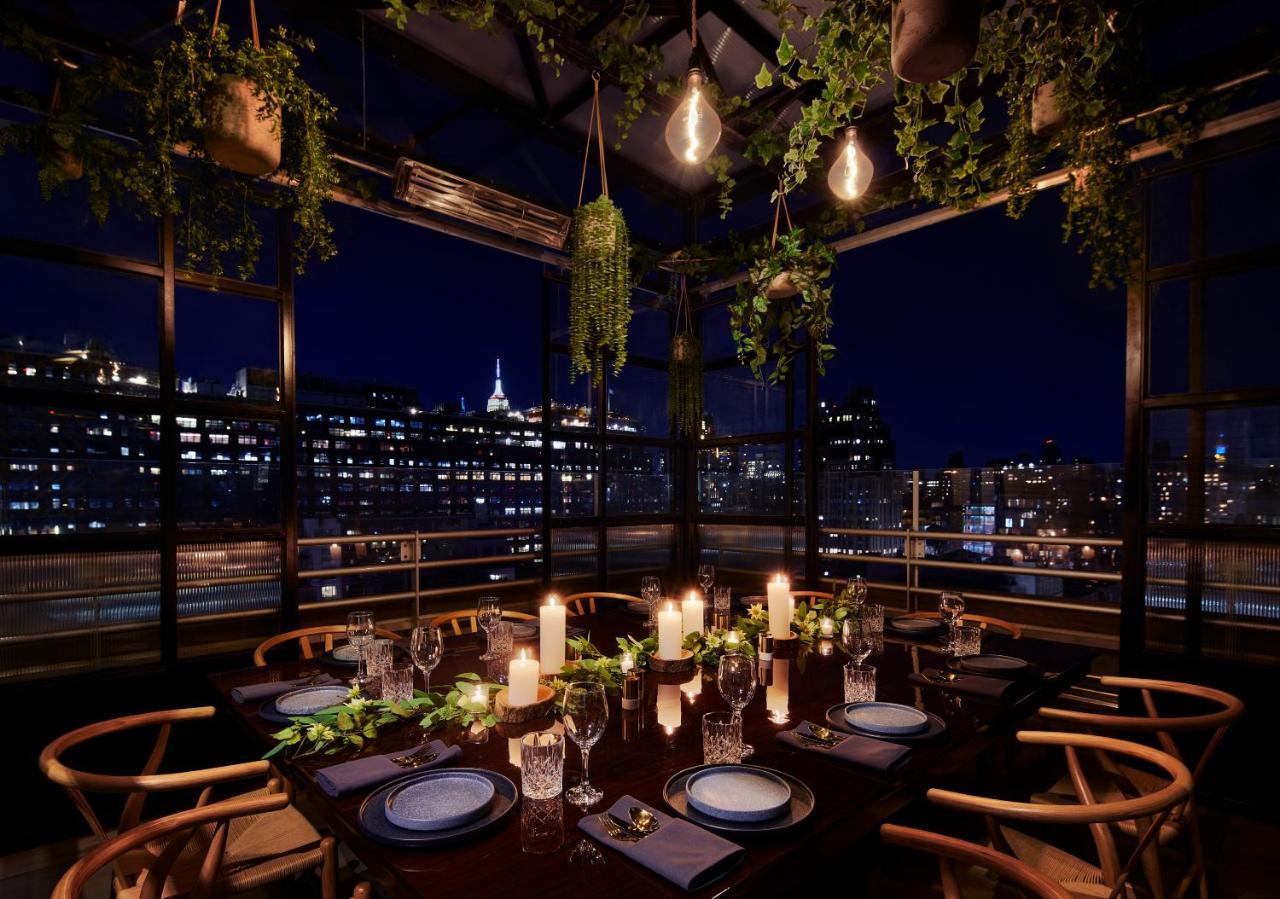 Gansevoort Meatpacking Hotel New York Exterior foto The Terrace at The Ivy, Victoria