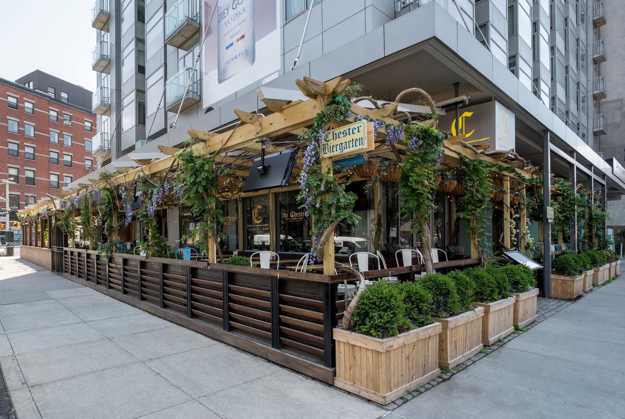 Gansevoort Meatpacking Hotel New York Exterior foto The former restaurant in 2011
